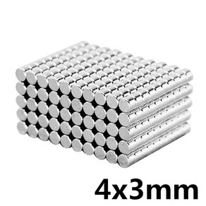 4x3mm (10개) 네오디움 원형자석