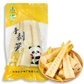 [수연중국식품] 죽순 무피 절임죽순 먹방 껍질없는 죽순 절임고추맛 500g, 1개