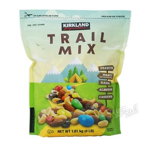 커클랜드 대용량 트레일 믹스 견과류 1.81kg KIRKLAND SIGNATURE TRAIL MIX, 1개