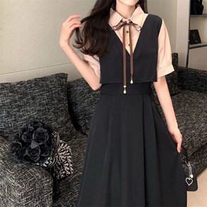 레드 졸업사진 롱원피스 브라운 빅사이즈 개화기 컨셉의상 블랙 경성의복 편안하고 멋진 스타일