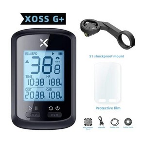 자전거 속도계 gps XOSSG plus G GPS 컴퓨터 무선 방수 사이클링 사이클, G PLUS Goup L, 1개