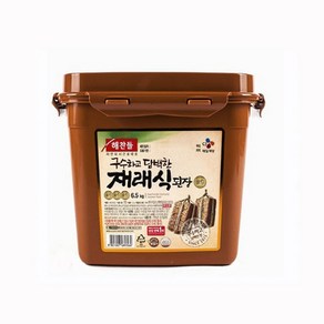 FOODALL 해찬들 재래식 된장 6.5키로 gaj*78070LA, 1