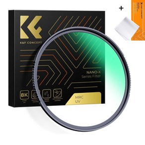 KnF 72mm NANO-X Slim MRC UV 필터 ____ 8K AGC Japan Glass Nano Multi - Resistant Coating UV Filte