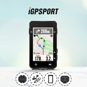iGPSPORT iGS630S 자전거 속도계 네비게이션 GPS 번들셋, 1개