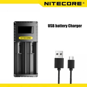 NITECORE-CI4 배터리 충전기 CI2 18650 14400 18350 AA 호환되는 4 개의 슬롯으로 지능형 고속 충전, 01 CI2_05 CHARGER ONLY, 1개