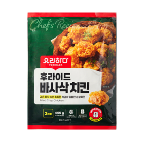 요리하다 후라이드 바사삭치킨 (400G), 1개, 400g