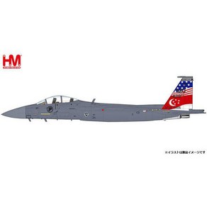 HOBBY MASTER 하비마스터 HA4565 1/72 F-15SG 스트라이크 이글 싱가폴 공군 제 428 전투비행대 PCV 20주년 기념 [다이캐스트 비행기], 단일, 1개