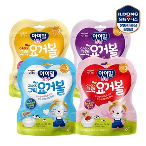 일동후디스 그릭 요거볼 플레인1+블루베리1+딸기1+바나나1, 20g, 1세트, 플레인1+블루베리1+딸기1+망고바나나1