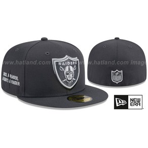 미국정품 Las Vegas Raides 2024 ONSTAGE NFL DRAFT Gey Fitted Hat by New Ea, 7 1/8, 1개