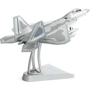 NUOTIE F22 랩터 1/72 다이캐스트 금속 항공기 모델 키트 USAF 전투기 합금 비행기 모델성인 군사 매니아 컬렉션 또는 창의적 선물용 스탠드 포함AK 90FS, [02] 03.F22(AK 90 FS), 1개