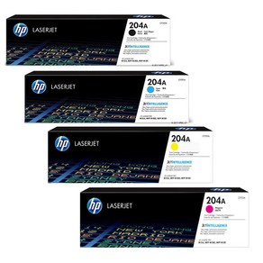 HP colo lasejet PRO MFP M180n(CF510A/CF511A/CF512A/CF513A) 정품토너 4색1세트 검정 1100매/칼라 900매, 1개, 4색세트