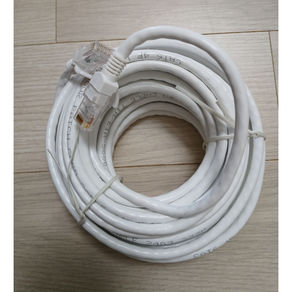 넥시 CAT6 UTP 10M 랜선 랜케이블, 0                           WH, 1개