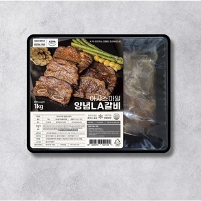 아샤스마일 양념LA갈비, 1kg, 4개