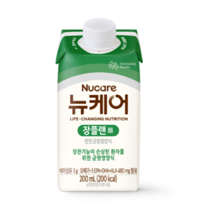 대상웰라이프 뉴케어 장플랜 200ml, 60개