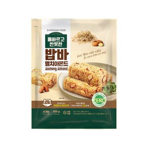 신세계푸드 올바르고 반듯한 밥바 멸치아몬드 (100g 5개입) 1팩