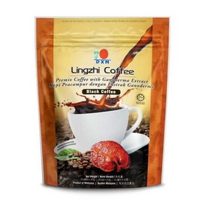 DXN Lingzhi BLACK Coffee With Ganodema DXN Lingzhi BLACK 커피(영지 포함), 1, 1개, 158.76g