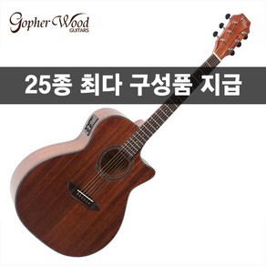 [30가지사은품] 고퍼우드 G130MCE 통기타 공식대리점, 1개