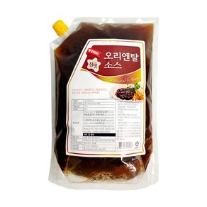 평강푸드 오리엔탈 소스 2kg, 1개