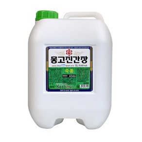 몽고 진간장(죽품) 13L, 1개