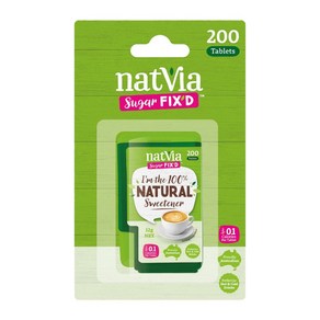 나트비아 네츄럴 스위트너 200정 Natvia Sweetene Tablets 100% Natual, 1개