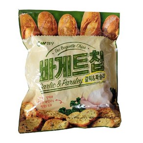 [메가마트]청우 바게트칩(갈릭 파슬리) 400g