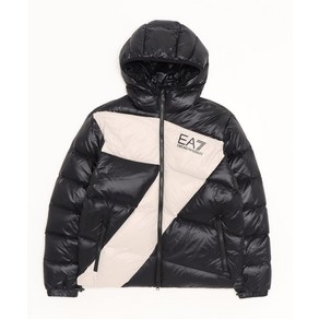 EMPORIO ARMANI EA7 엠포리오 아르마니 Winter Jackets 후드 퍼퍼 자켓 패딩 블랙