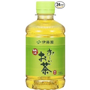 일본 이토엔 오이오차 진한 녹차 음료 280ml 24개