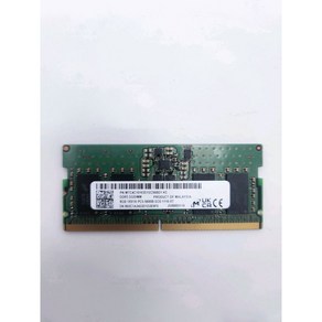 마이크론 노트북용 DDR5 5600 8G 벌크, DDR5 8G, 1개