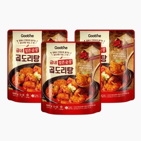 굽네 얼큰 순살 곱도리탕, 550g, 3개