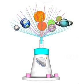 과학뉴 LED광섬유 태양계행성 n 별자리조명등-1인용-ZJA과학교구.과학키트.실험실습, 1인용