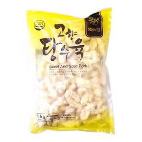 고향전원푸드락 탕수육 1000g, 1kg, 6개