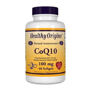 Healthy Oigins 코엔자임Q10 100 mg 60 소프트젤, 60정, 1개