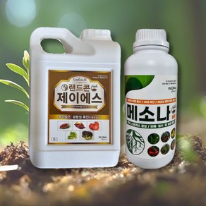 메소나1L + 랜드콘제이에스 2L 토양개량 작물생육용 관주용비료 글로벌아그로, 2개