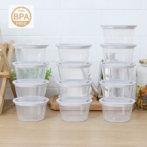 국내산 BPA FREE 전자레인지용 밥팩 냉동밥용기 275ml 13개입