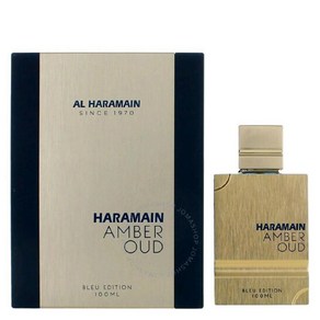 남성용/Al Haamain Mens Ambe Oud Blue Edition EDP 3.3 oz Fagances