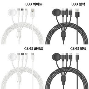 4in1 멀티 충전케이블 [8핀*C타입*5핀*애플워치]