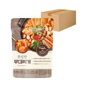 아워홈 푸짐한 부대찌개 400g 10개(한 박스), 10개