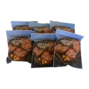 피코크 떡갈비 450g, 6개