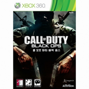 [중고] xbox360 콜오브듀티 블랙옵스 정발판 엑스박스 360 엑박