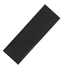 [ 995013 ] KONLLEN 가죽 그립 랩 소가죽 방수 미끄럼 방지 349 x 104 0.6mm 당구 풀 큐 액세서리, 작은 악어 질감-블랙, 1개