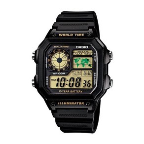 AE-1200WH-1B 카시오 CASIO 디지털 스포츠 남성 시계