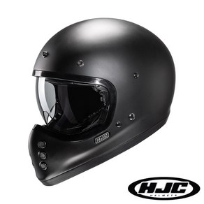 HJC V60 SOLID SEMI FLAT BLACK 풀페이스 헬멧, M