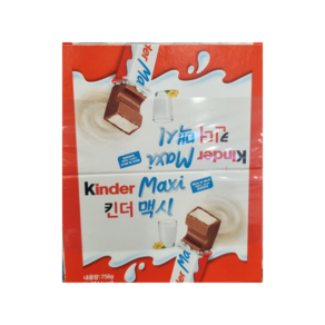 킨더 맥시 초콜릿 21g x 36개입, 756g, 1개