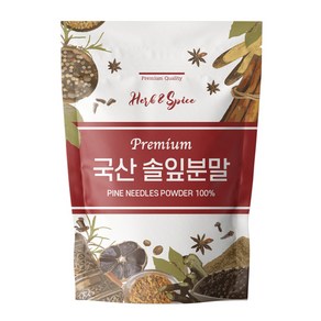 해나식품 국산 솔잎 분말 가루, 1개, 500g