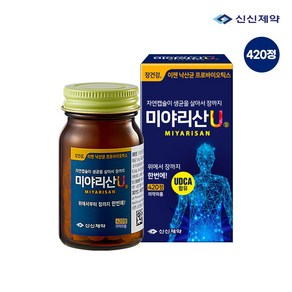 [신신제약] 미야리산U 낙산균 프로바이오틱스 420정, 1개