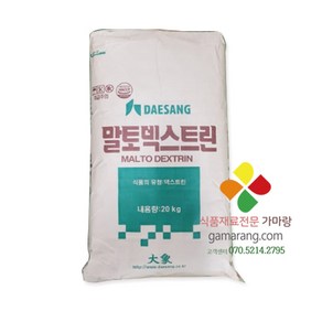 대상 말토덱스트린 20kg 대용량 덱스트린, 1개