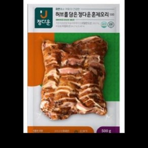 허브를담은훈제오리슬라이스 오리 정다운 500G, 1개