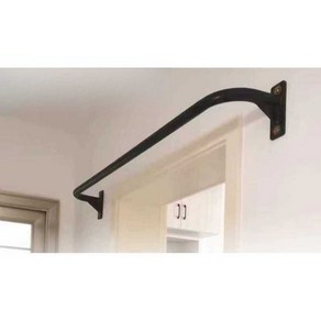 벽걸이 철봉 벽 부착 홈트 가정용 턱걸이바 풀업 바, 흰색 70cm(확장 나사 4개 포함)