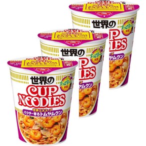 닛신 식품 컵 누들 톰 얌쿤 75g×3개, 3개