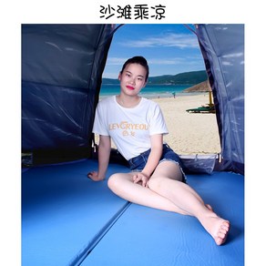 자충 에어 매트 텐트 메트 6각 3cm 푹신한 차박 원형 텐트용 육각, 그린빅육각[플래그쉽]특수에어쿠션